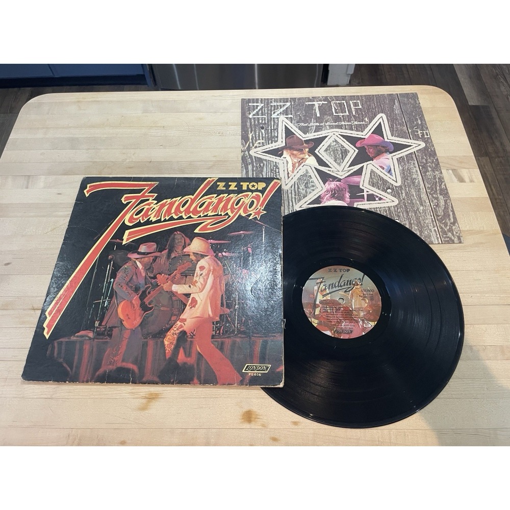 ZZ Top Fandango! Vinyl LP 1975 London Records NY VG